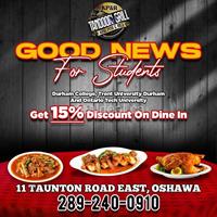 For Students - Get 15% Discount on Dine In at King Pita & Rice