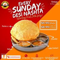 Every Sunday Desi Nashta at Bundu Khan