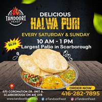 Weekend Special: Halwa Puri Breakfast at Tandoori Feast