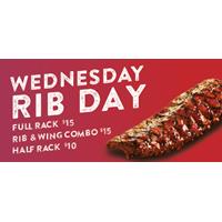 Wednesday Rib Day at Chuck's Roadhouse