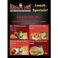 Lunch Special at Krispy Fry