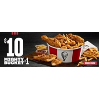 $10 Mighty Bucket for one at KFC