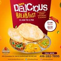 Weekend Special: Halwa Puri Breakfast at Tandoori Feast